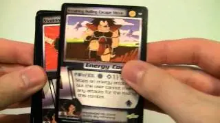 Opening Some Dragonball Z Collectible Card Game Packs!