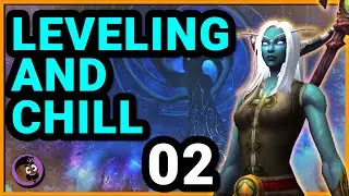 WoW Windwalker Monk Leveling 1-60 Part 02 - Nightborne - No Commentary (Press X)