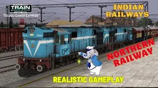 NR V1 Route #Ludhiana Jn to Sanehwal #ICF Coach Realistic Train Sim Gameplay #Telugu Gamer Express