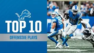 Top 10 Offensive Plays - 2022 Season | Detroit Lions