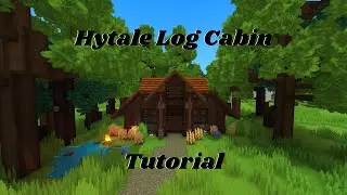 Hytale Log Cabin Tutorial - Starter House