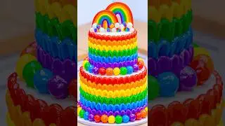 How to make Miniature Rainbow Chocolate Cake