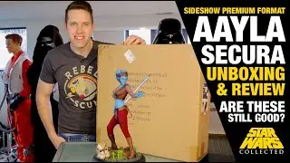 Sideshow Premium Format Aayla Secura Unboxing & Review