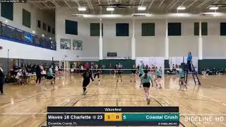 Coastal Crush vs. Waves 16 Charlette (2025.03.08)