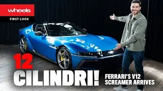 V12 SCREAMER! 2024 Ferrari 12Cilindri First Look | Wheels Australia