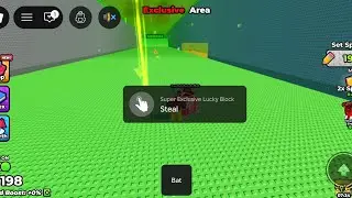Stealing Super Exclusive Lucky Block In Escape Waves For Lucky Blocks Brainrot 
