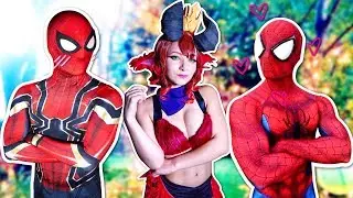 SPIDER-MAN The SPIDERVERSE Ep. 9.6 EPIC PARTY! - Super Hero Movie