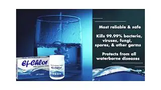Ef Chlor Water Purification Tablets | Water Tank Purification Tablets | Disinfection Tablets | NaDCC