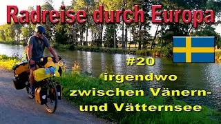 Radreise durch Europa #20 irgendwo zwischen V&auml;nern- und V&auml;tternsee