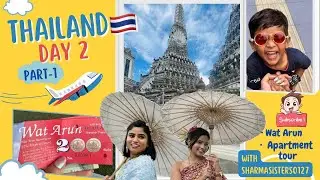 Day 2 in BANGKOK || 📍WAT ARUN || TRADITIONAL THAI CUSTOME💕