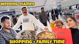 Shaadi Ki Shopping Aur Last Family Lunch Date Before Wedding 💛✨| Shadi Ki Tyari Vlog #shadikitayari 