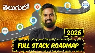 How To Become a Full Stack Developer in 2026 (Full Roadmap in Telugu) by Mohan KTK