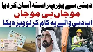 🔴 UAE driving license driver jobs in Europe - Easy way Dubai to Europe