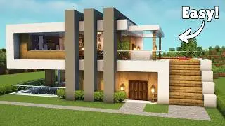Best Modern House in Minecraft