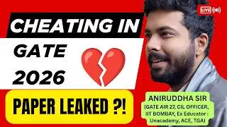 GATE 2026 Paper leaked 💔 ? : GATE 2026 Cheating #iitguwahati #gate2026 #gateexam #yt @TheCivilGuruji