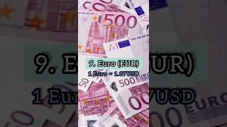 Top 10 Strongest Currencies in the world #shorts #short #top10 #ytshorts