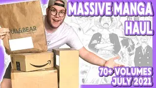 📚 MY MANGA COLLECTION TRIPLES! 📚 My BIGGEST Manga Haul - July 2021 (English/ Japanese Manga & Merch)