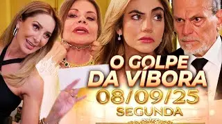 As Filhas da Senhora Garcia - (08/09/25) Capítulo de hoje, Segunda-Feira l Capítulo 46, SBT, Ao Vivo
