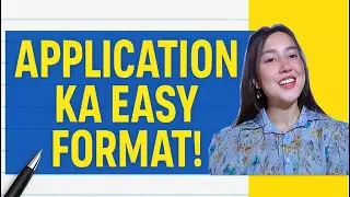 Application Writing for Students | Simple Tricks by Sanjana