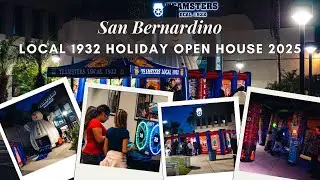 Budget-Smart Union Christmas Open House in San Bernardino CA for  Teamsters Local 1932 Holiday Party