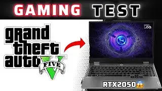 Lenovo LOQ RTX 2050 Laptop Par GTA 5 😍 | Gameplay + Performance Test