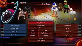 Jerma Streams - Fire Pro Wrestling World