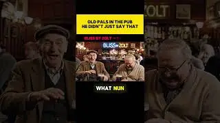 Two Old Guys one Hilarious Questionin the Pub Viral Shorts #funny #comedyshorts #jokes
