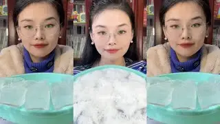 ASMR HARD ICE EATING / CLEAR ICE / WHITEICE / CRUSHED ICE / THIN ICE