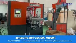 Automatic PET Bottle Blowing Machine in Action | Refinar East Africa