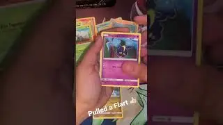 PULLED A FLART! #short #pokemontcg #pokemonpulls #pokemon #fullart