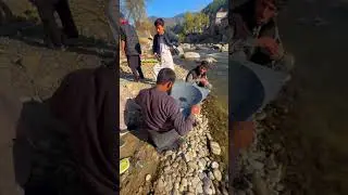 Unveiling the Hidden treasure : Finding Gold in Pakistan 🇵🇰 #mountains #gold #nature