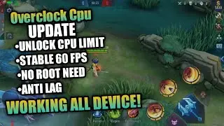 New MLBB Overclock Cpu | Anti Lag 60 Fps | No root | Computer ML