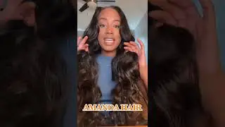 #amandahairs 😍Honest hair review for the 30'' loose wave❤️ #hairreview #shorts #wiginstall #tutorial