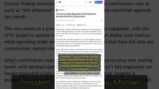 🧐👉 US Crypto Regulation at Crossroads: Selig's CFTC Nomination & Sweeping New Powers #QixNewsAI
