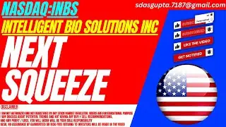 INBS STOCK : NEXT SQUEEZE | INTELLIGENT BIO SOLUTIONS STOCK