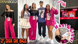 VLOG: 2º DIA DE BGS 2023! 🎮 *nosso Meet&Great*