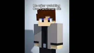One Frame man ✌ - Bloxd.io #bloxdio #anime #memes #onepunchman #shorts #minecraft #funny