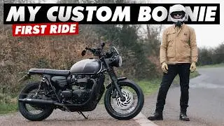 Первый тест-драйв моего кастомного мотоцикла Triumph Bonneville T120: стоило ли оно того?