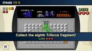 NES Remix Walkthrough (3 Star Rainbow Rank) - All 17 Zelda Stages (1-17)