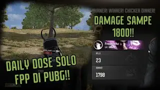 PUBG BATTLEGROUNDS FREDERICHZ FULL GAME, STARTER PACK MAIN SOLO DI PUBG PC!! KILL SAMPE 20!!