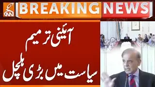 Mission 27th Amendment - PM Shehbaz Sharif Meetings | Breaking News  | GNN