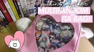 how i put together my first ita bag ♡ (multifandom)