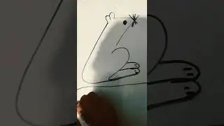 7 = rat  chuha How to draw rat . easy drawing hack for beginners.step by step. drawing hack for kids