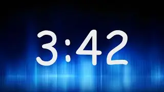 3:42 Minutes Timer / Countdown from 3min 42sec