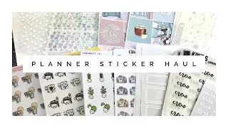 Sticker Haul // foil, kits, + more