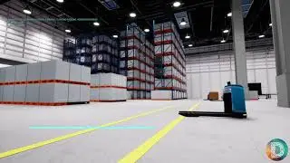 Warehouse and Factory 3D Simulation