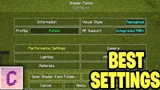 BEST Settings For Complementary Shaders! - Tutorial