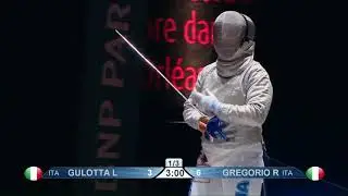 FE F S Individual Orleans FRA World Cup 2017 Final PODIUM GULOTTA ITA vs GREGORIO ITA