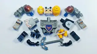 LEGO NEXO KNIGHTS AND LEGO MINE CRAFT PANDA | LEGO BUILD