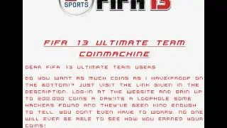 Fifa 14 Ultimate Team Hack (PS3 ONLY)